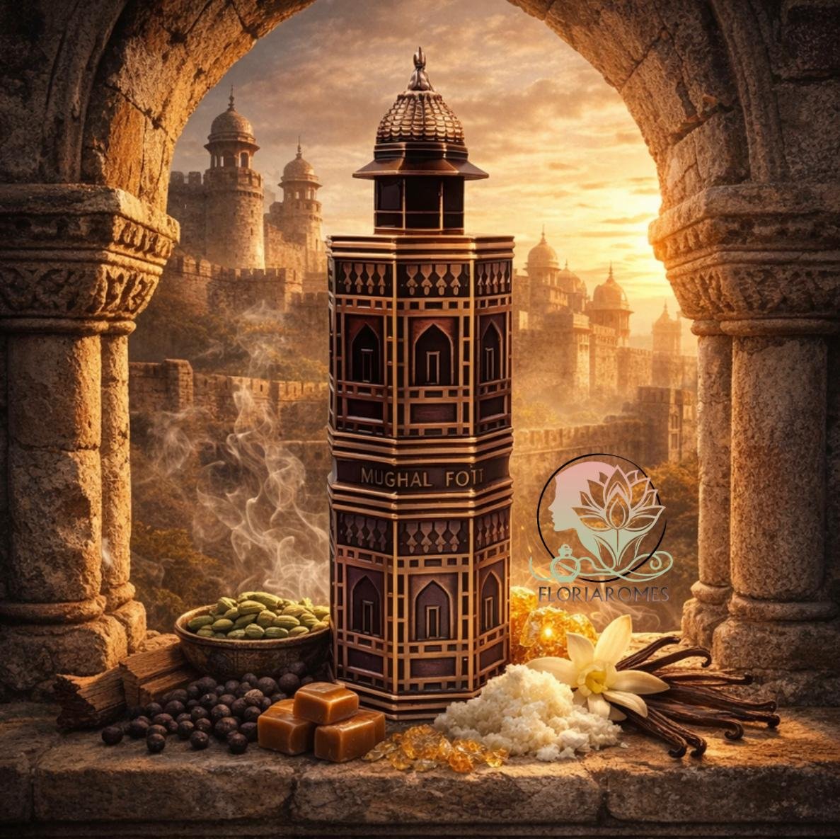 Mughal Fort Niche Emarati de Lattafa - Imagen 2