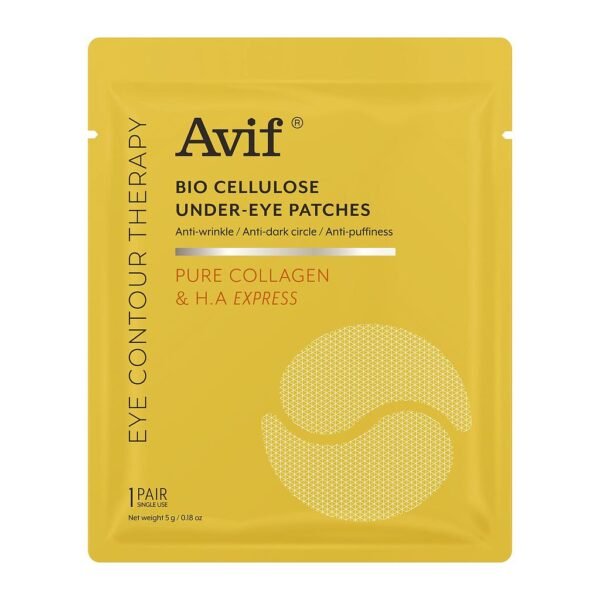 AVIF – Parches de Biocelulosa para el Contorno de Ojos
