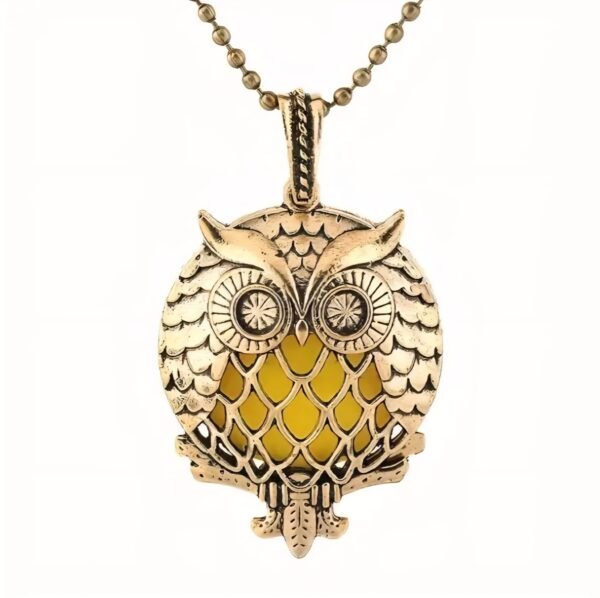 Collar de Aromaterapia Búho