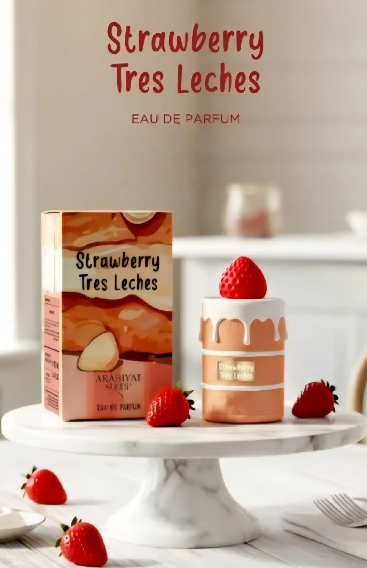 Strawberry Tres Leches de Arabiyat Sugar