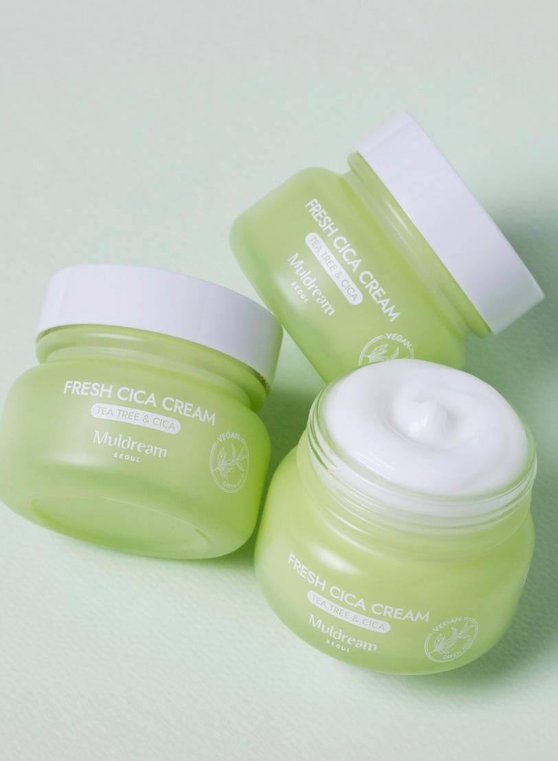 MULDREAM VEGAN GREEN MILD FRESH FACIAL CREAM - Imagen 2