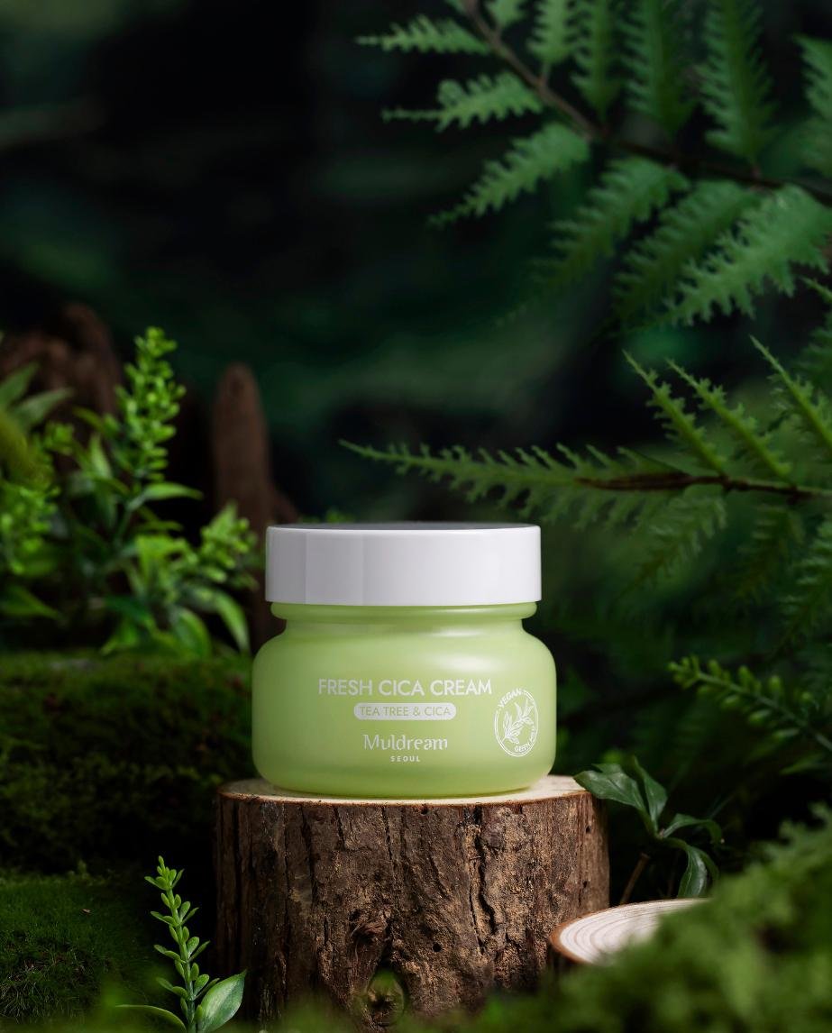 MULDREAM VEGAN GREEN MILD FRESH FACIAL CREAM