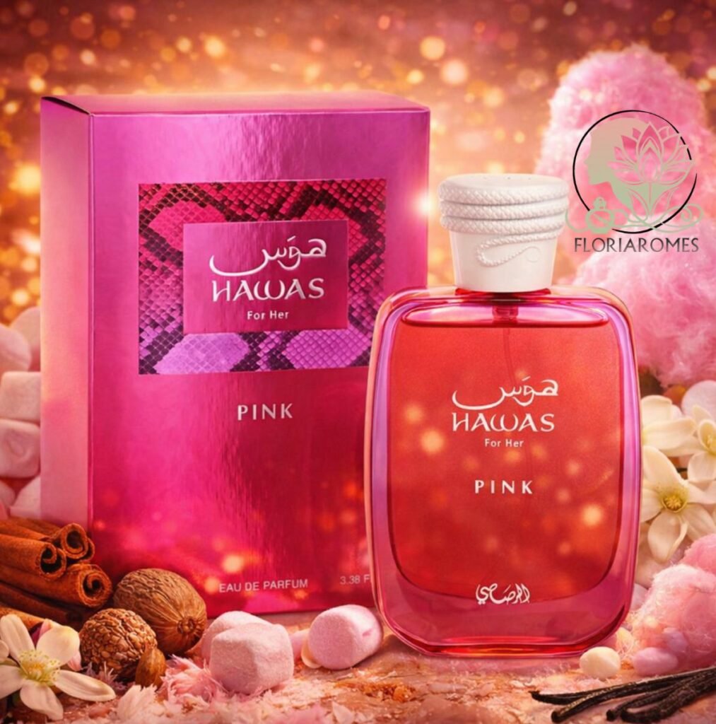 Hawas Pink de Rasasi | FloriAromes - Perfumes Árabes