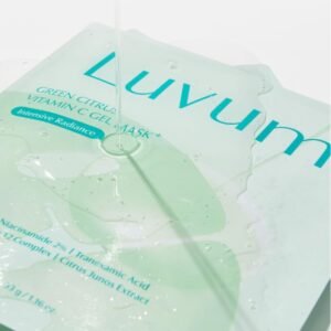 Green Citrus Vitamin C Gel Mask Plus de Luvum