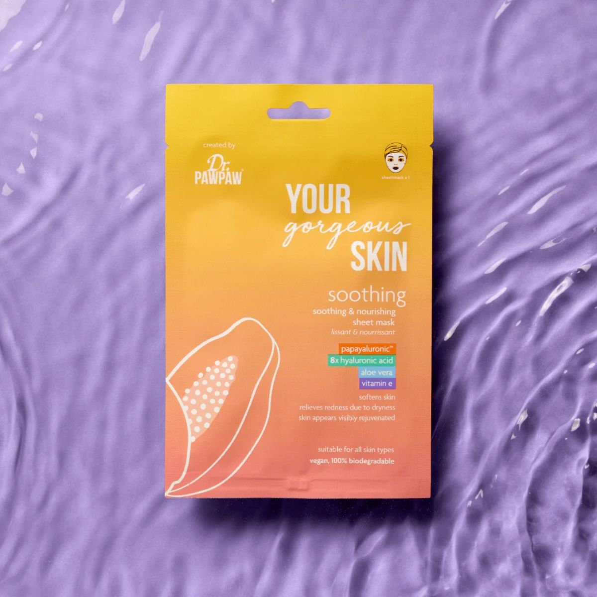 SOOTHING AND NOURISHING SHEET MASK