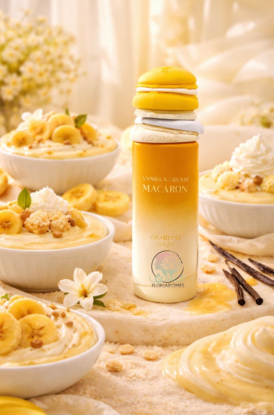 Vanilla Cream Macaron de Arabiyat Sugar