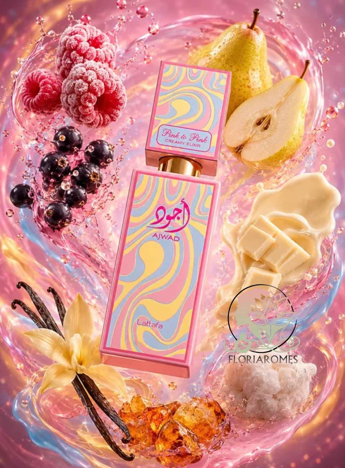 Ajwad Pink to Pink Creamy Elixir